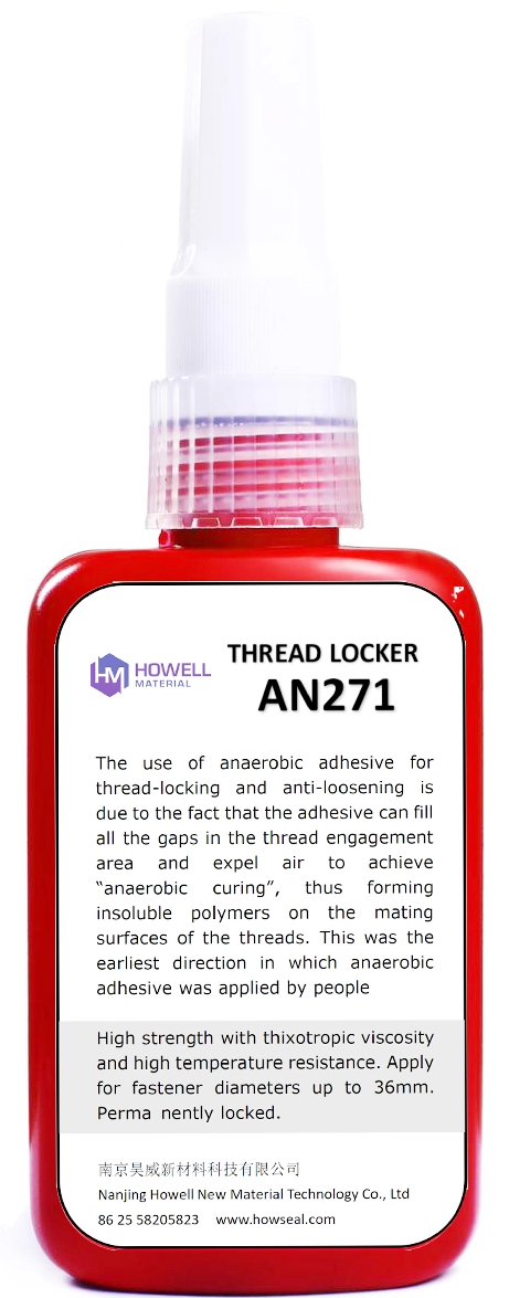 스레드 잠금 및 밀봉을위한 ANAEROBIC THREARDLOCKER 접착제