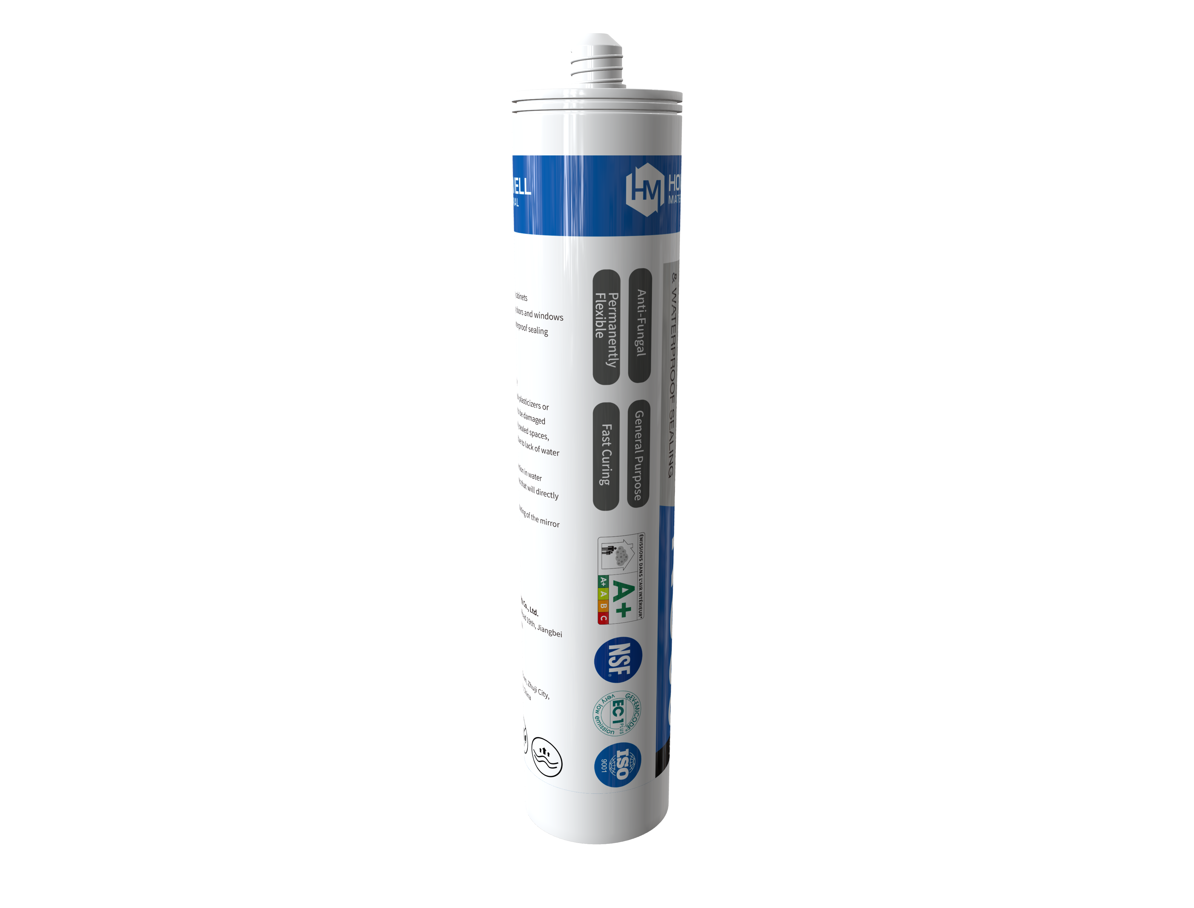 600 ° F 구조, 장식 및 Industirsl usmplect를위한 온도 실리콘 실란트